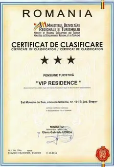 Autorizare camere si apartamente in regim hotelier