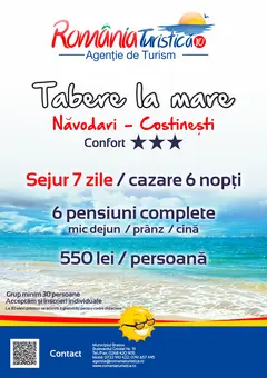 Tabăra de Vară la Mare 2018 - Costinești