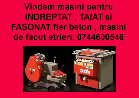 Masini fasonat fier